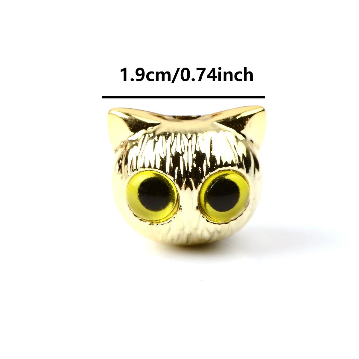5pcs Mixed Plating Color Cute Cartoon Animal Acrylic Spacer Charms Beads for Jewelry Making DIY Key Chain Phone Chain Ornament