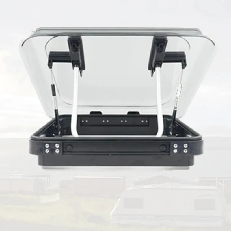 Vendita calda LED Luce RV Lucernario 700 * 500mm Accessori per camper Finestra sul tetto del roulotte con certificazione E13