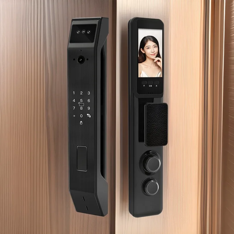Light Luxury Biological Finger Vein Recognition Smart Lock Household Multi-function Security Anti-theft Lock WiFi Remote Control