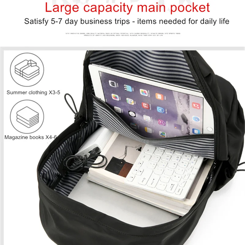 Jeep Buluo Mochila Grote Capaciteit Rugzakken Voor Mannen En Vrouwen Packsack Rugzak 15.6 'Laptop Schooltas Casual Mode Reizen