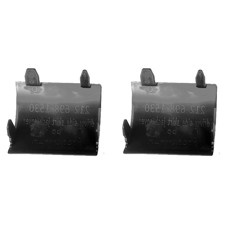 A96E-2X Car Front Side Skirt Small Cover Jack Positioning Rack Cap For Mercedes Benz E-Class W212 2009-2012 A2126981530 Left