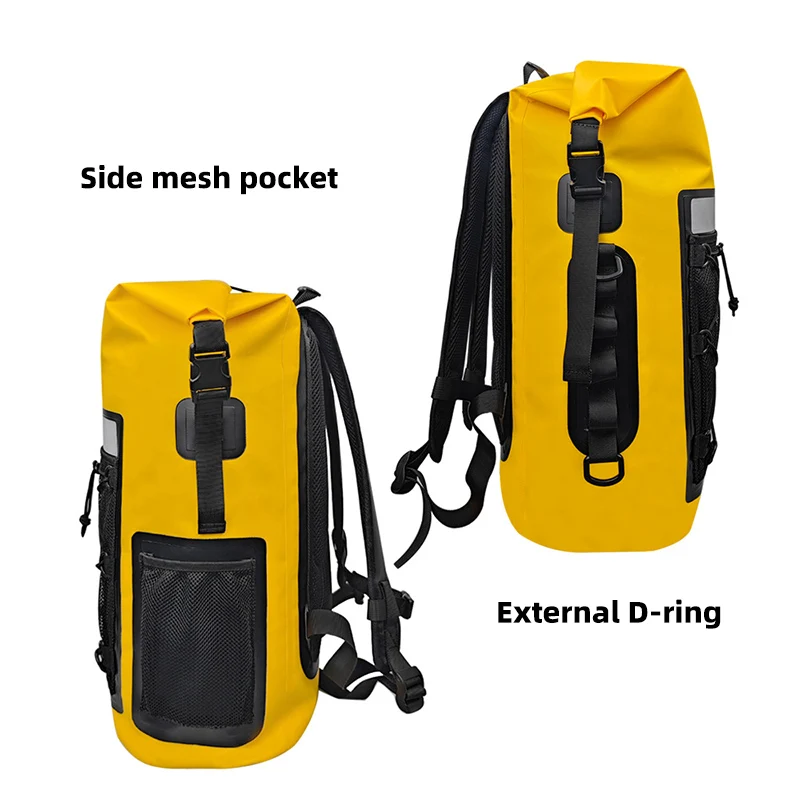 35L Waterproof Dry Bag Backpack Trekking Outdoor Rucksack Pouch Diving Canoeing Travel Shoulder Rafting Surfing Boating