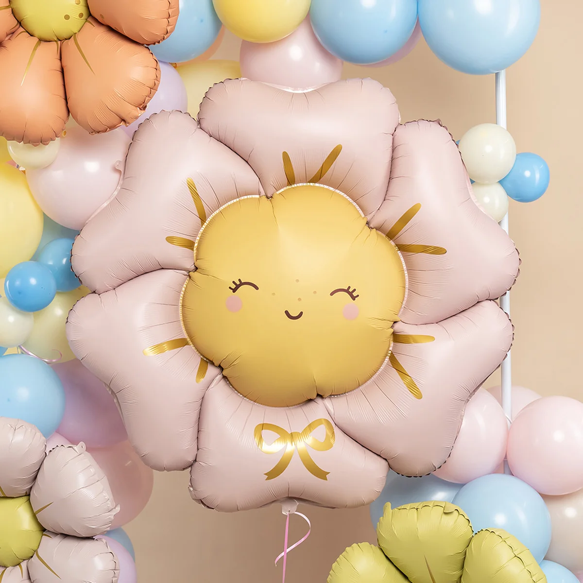 Schmetterlings-Blumen-Ballon-Dekoration, 40 Zoll Goldene Zahlen 0-9, Verwendet für Babypartys, Jubiläen und Mädchen-Geburtstagsfeiern – Detail 6