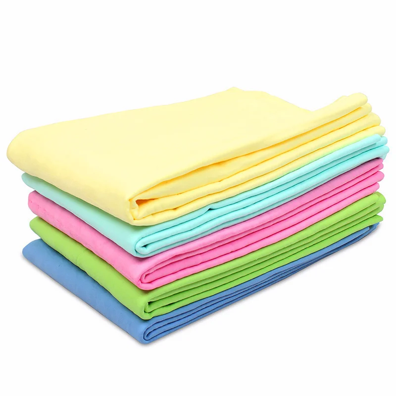 

Super Absorbent Towel Magical Auto Care Suede Chamois Towels Car Cleaning Towel Wash Cloth Car Wash Brush Cleaning