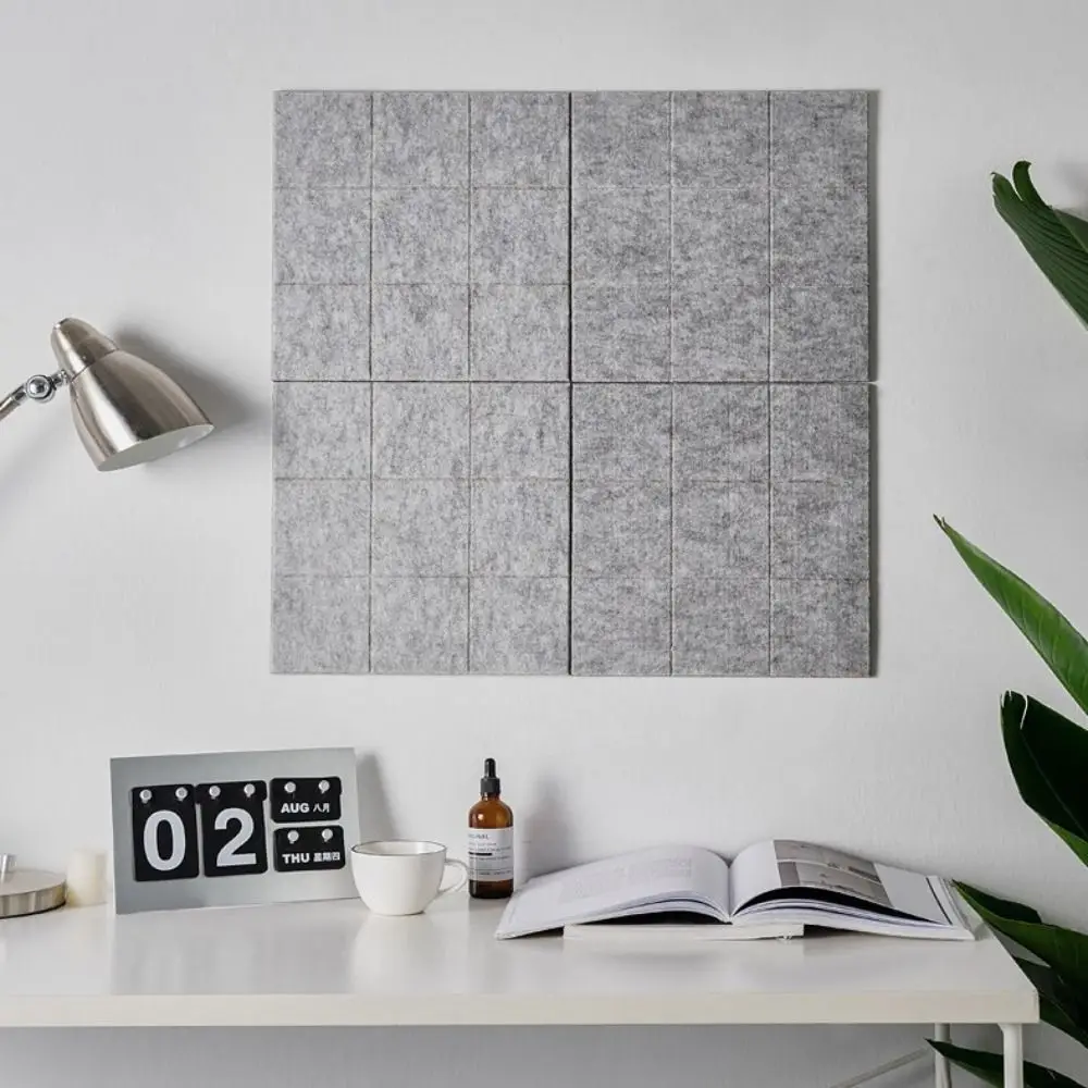 Nordic Soundproof panel Photo Background Board Background Wall Message Felt Pin Board Notice Painting Works Message Board Walls