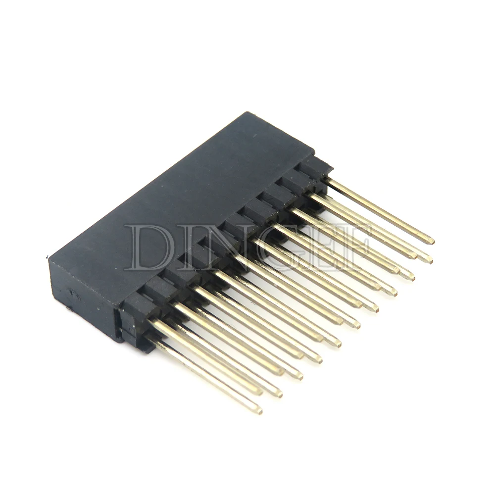 2.54mm 2x10P/16P/20P/25P/32P/40 Pin Female Stacking Header Connector Dual Row 2x20P PC104 For Raspberry Pi 2 Mode