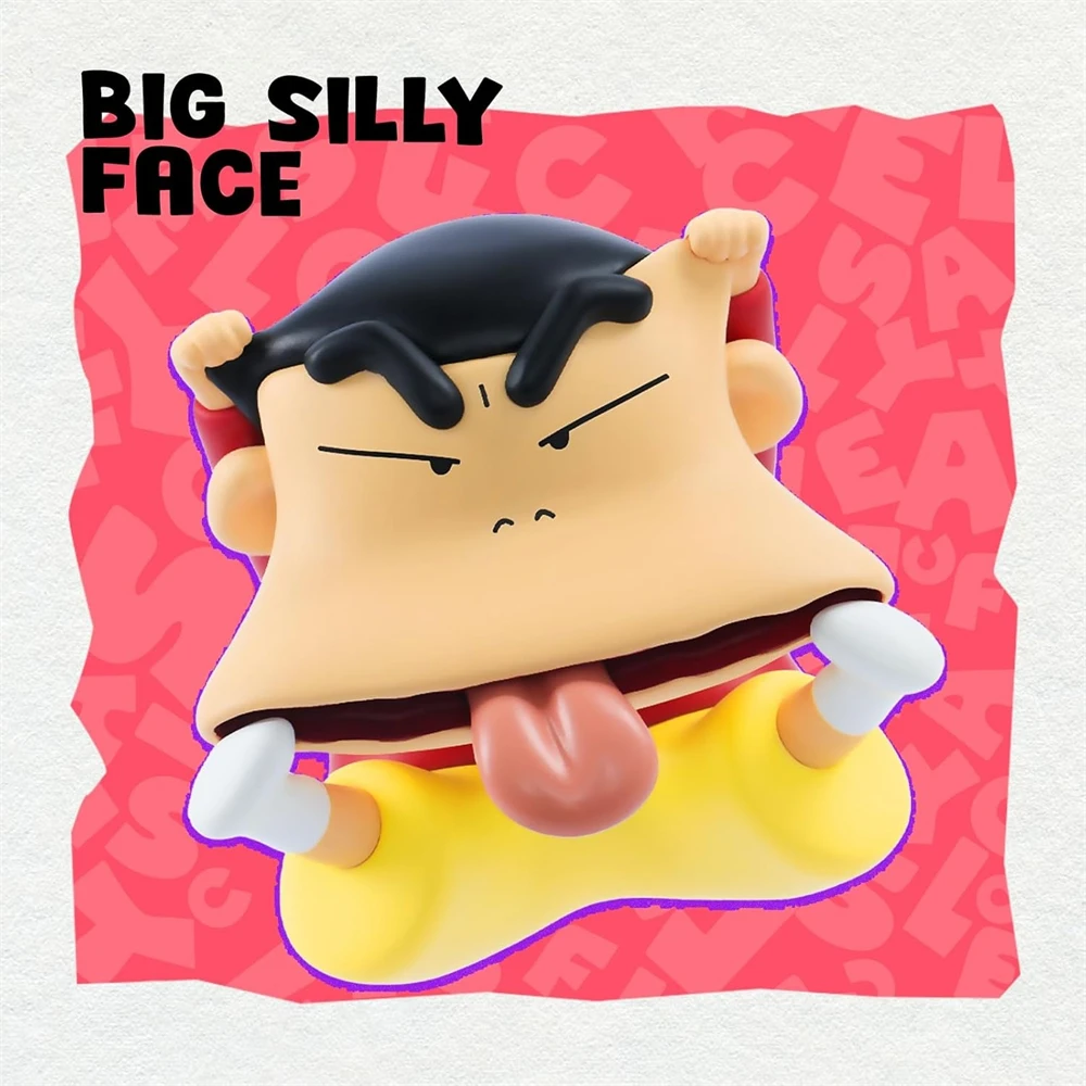 52 SPEELGOED Crayon Shinchan Komische Shinchan Blind Box 1PC Action Figure Collectible Toy Kawaii Creatieve Gift Room Decor Desktop