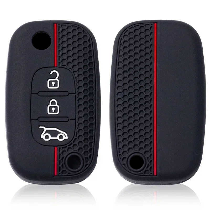 Car Key Case Cover For Renault 2016 Megane 3 Fluence For LADA Priora Kalina Granta Xray for Smart Fortwo 453 Forfour 2015 - 2017