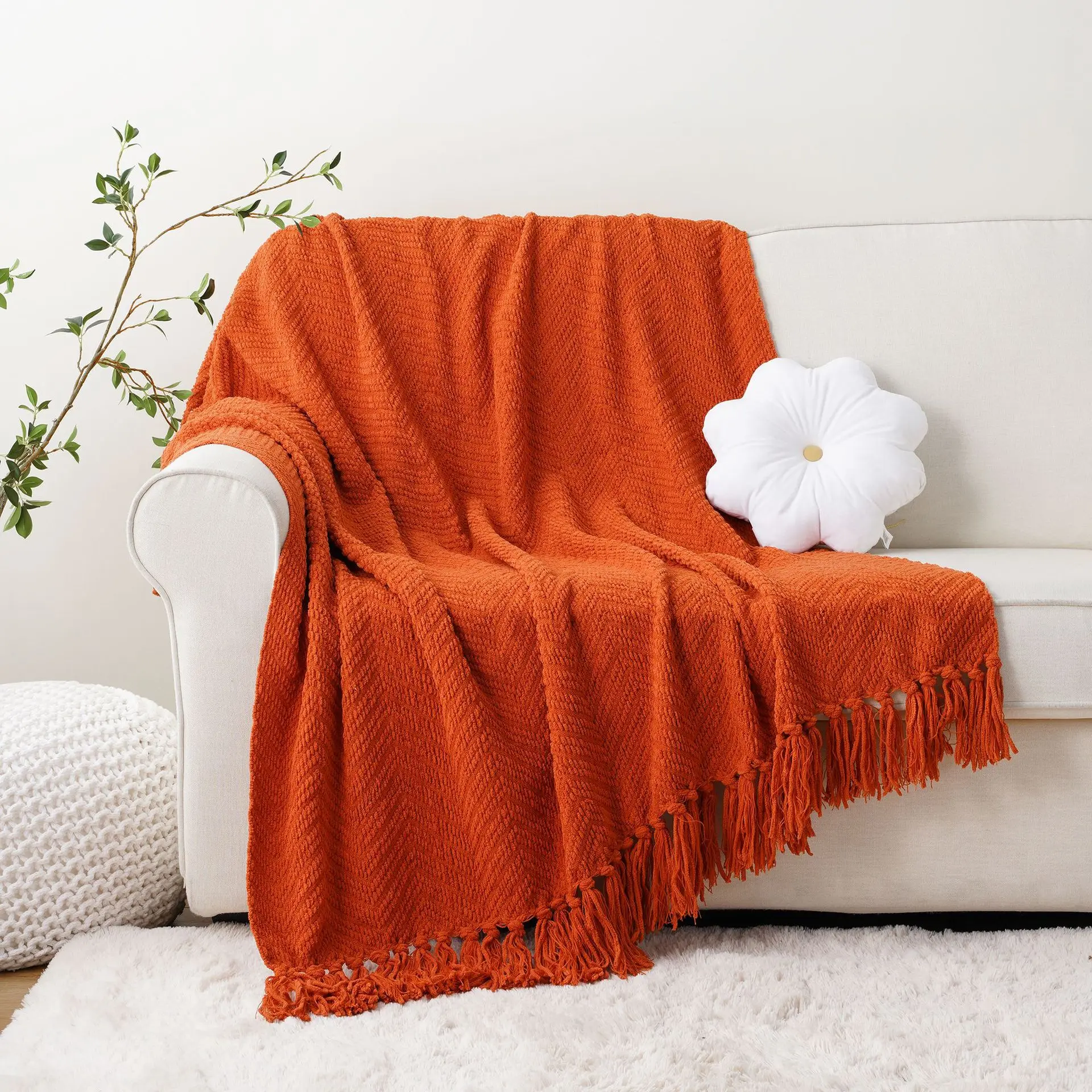 

TONGDI Raschel Blanket Soft Throw Knitted Warm Elegant Lace Fleece Eco-friendly Decor For Dropshipping Cover Sofa Bed Bedspread