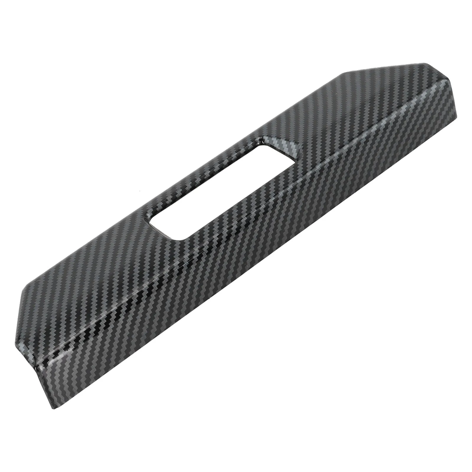 USB Power Socket Panel Cover Trim Carbon Fiber Design for Accord 2023 ABS Material Replacement Part Single Piece