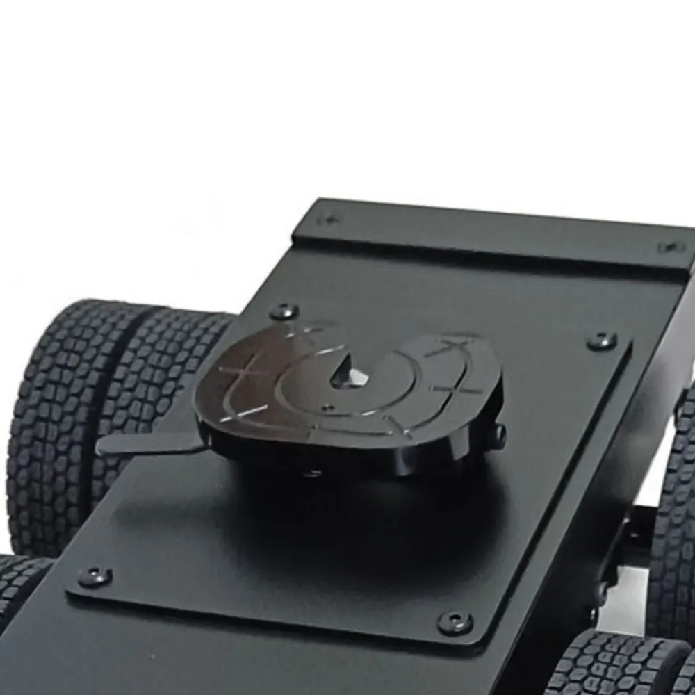 

1/14 Spare Metal Trailer 2 Axles with Fifth-wheel Traction for LESU RC Truck Car Model Ourdoor Gifts Toys TH23124