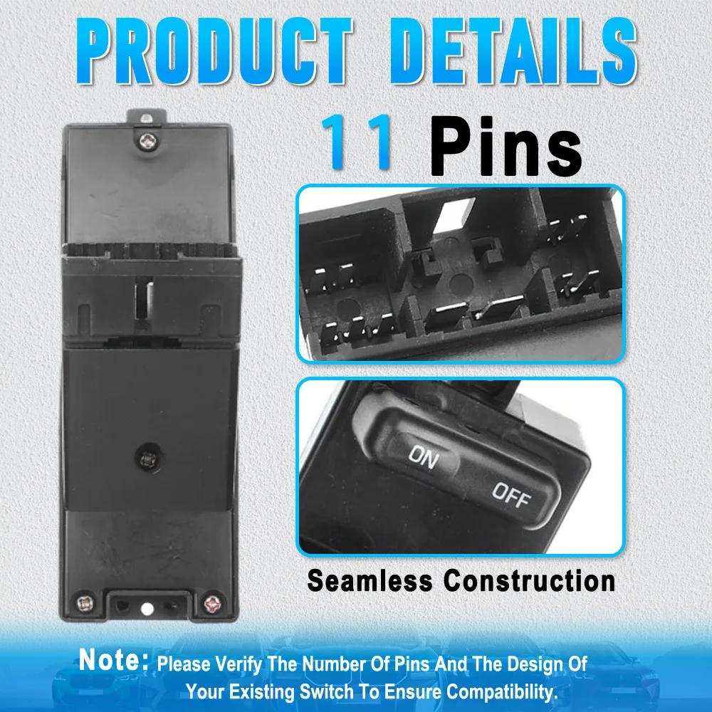 الجانب الأيسر سائق ماستر الطاقة الكهربائية نافذة التحكم التبديل BC8E-66-350A لمازدا MPV ، بروتج 1996 1997 1998