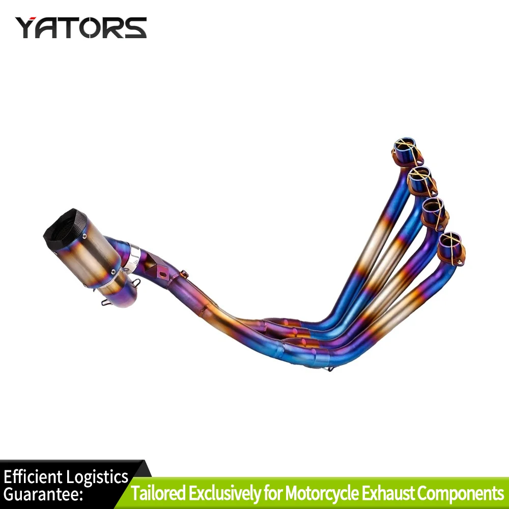 

2014-R23 For Honda CBR650R/F CBR650 Blue Slip Exhaust Systems Header Pipe Muffler Exhausts Pipes