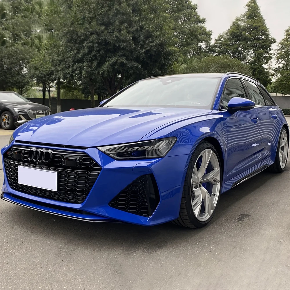 

CRYSTAL GLOSS MARITIM BLUE Car Vinyl 1.52*18m Waterproof Stickers Wrapping Film Auto Body Protective Outdoor Covering Foil