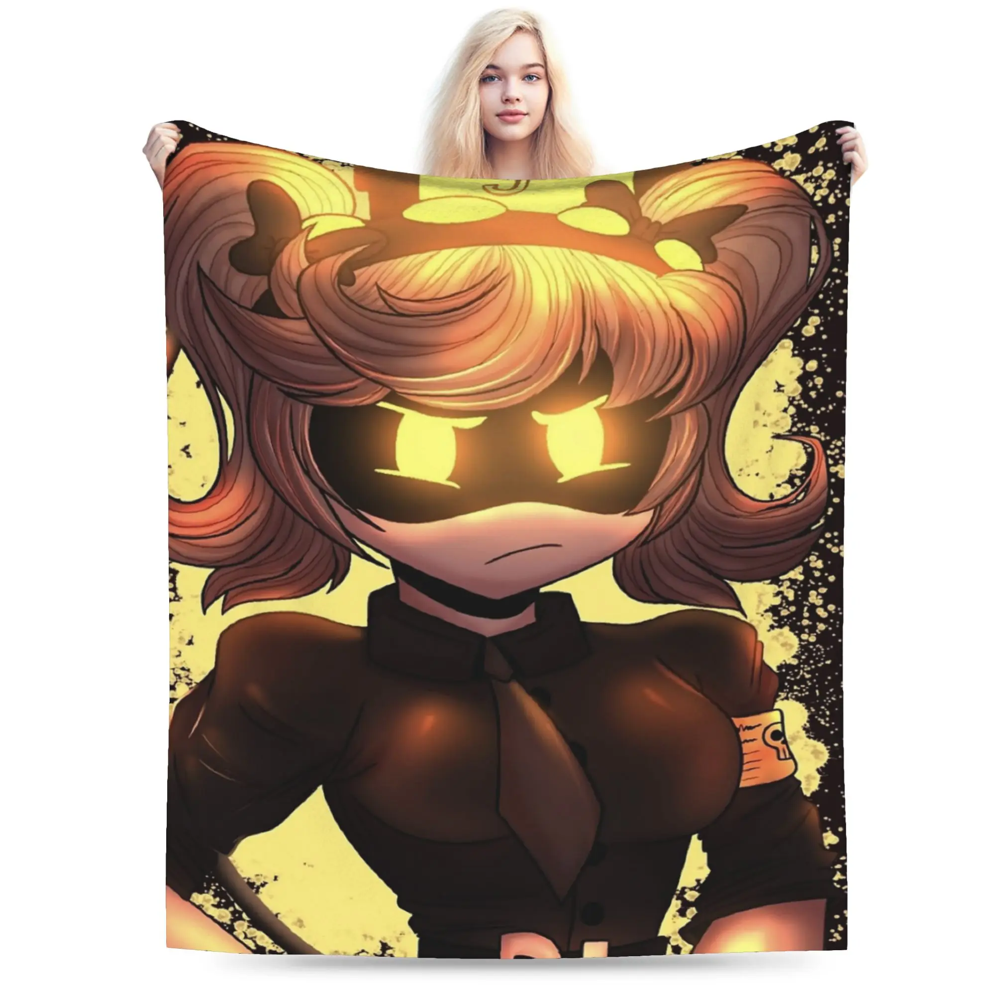 Murder Drones TV Series Blanket Multi-size Super Soft and Warm Murderdrones Throw Blankets for Sofa Couch and Bed