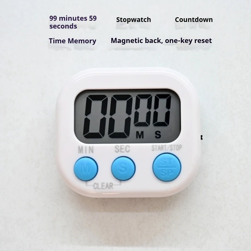 Visual Timer for Studying and Doing Homework, Dedicated Timer, Desktop Magnetic Mini Timer, Forward and Countdown Timer