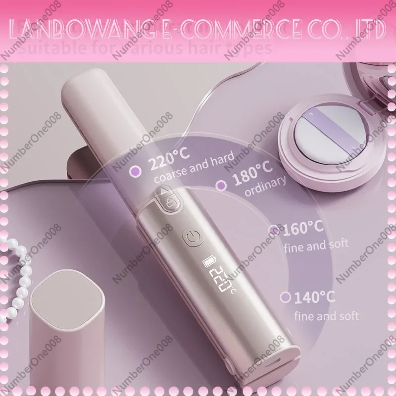 Wireless New Arrival Charging Hair Straightener Portable Hair Care Styling Comb