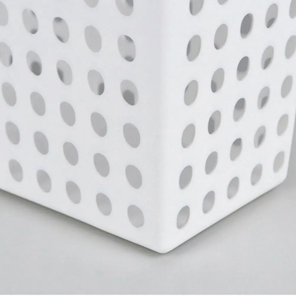 Sundries Storage Box A4 File Storage Box Desktop Organizer Minimalism File Organizer Box Paper Organizer White Document Holder