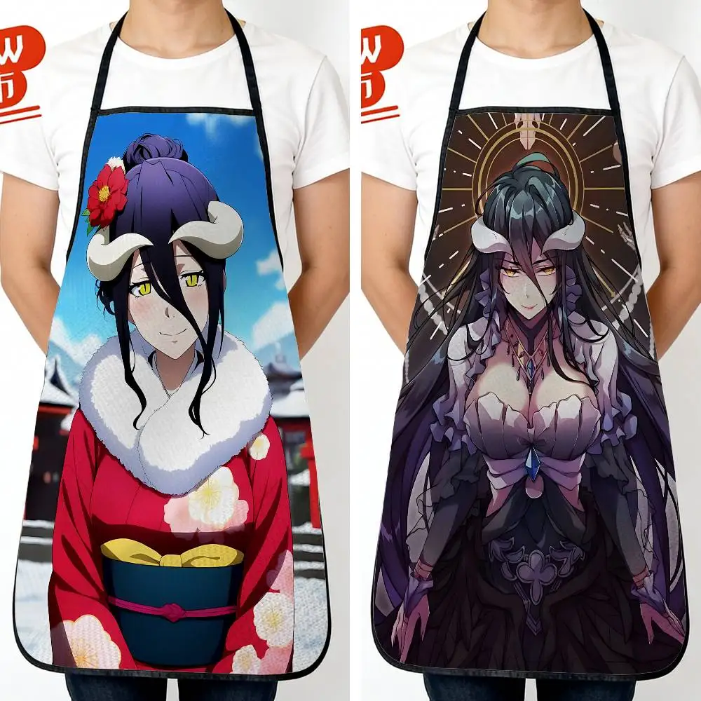 Shalltear Bloodfallen Albedo Overlord Best-Selling Unisex Long Waterproof Apron for Kitchen Cooking, Pottery, Painting