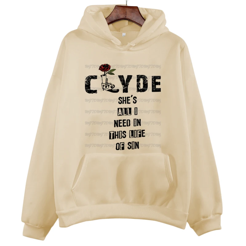 Bonnie/Clyde Couples Hoodies Women Men Matching Lover Pullovers Tops Fashion Autumn Winter Couple Hoode New Couples Sweatshirt