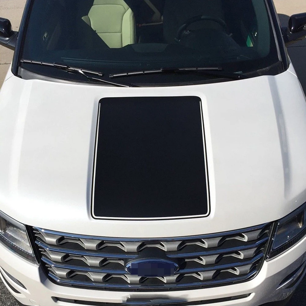 

Car Hood Bonnet Sticker Cover For Ford Explorer 2016 2017 2018 2019 Sport Decor Decal Vinyl Decoration Auto Tuning Accessories