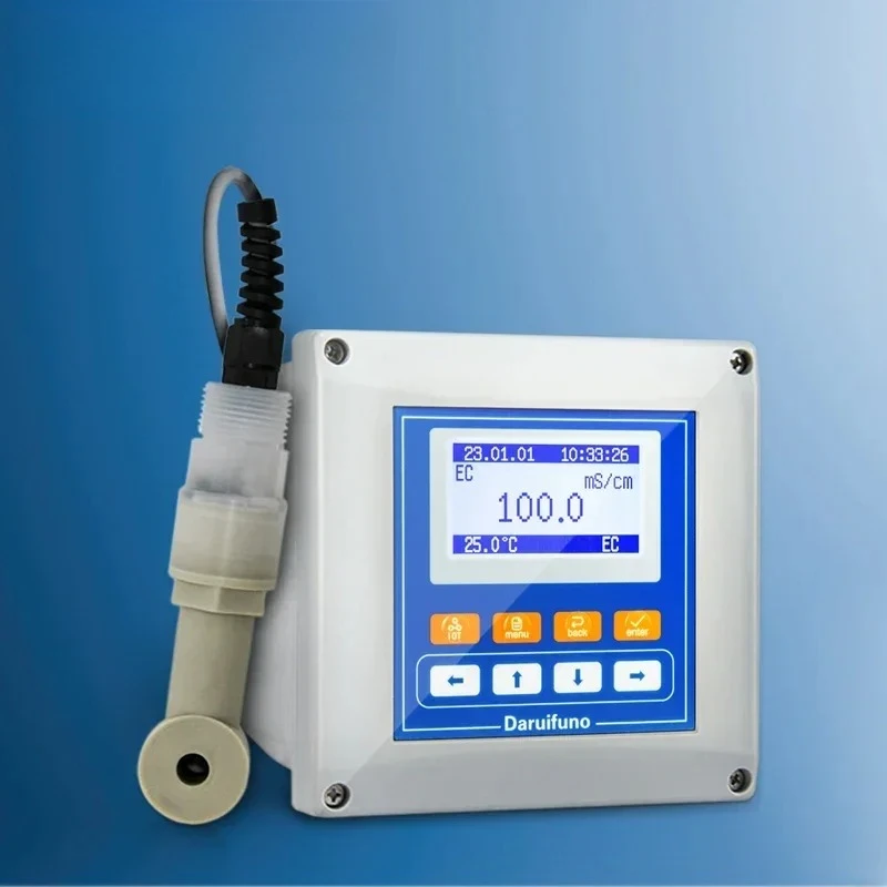 Chemical Process Conductivity Measurement Online Conductivity Meter with Relays for Industrial Use