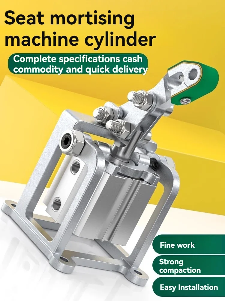 New Tenoning Machine Cylinder Woodworking Machinery Thin Press Clamping Cylinder Resistant To High Pressure