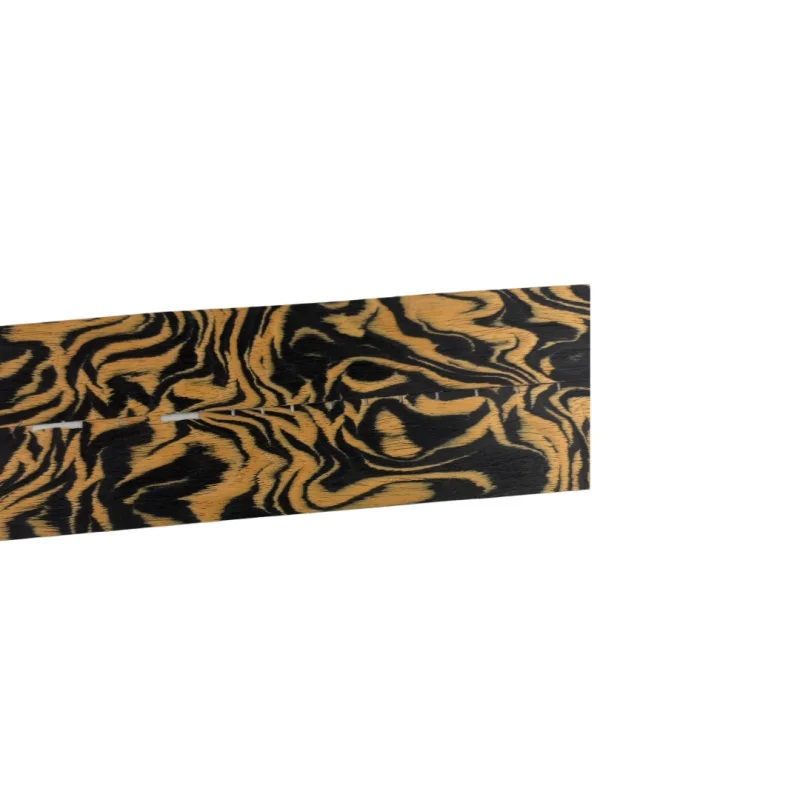 Engineered veneer Sample, 0.5mm, 100x5cm, For Bedroom Feature Wall & Display Cabinet.(Backing Non-woven Fabric)