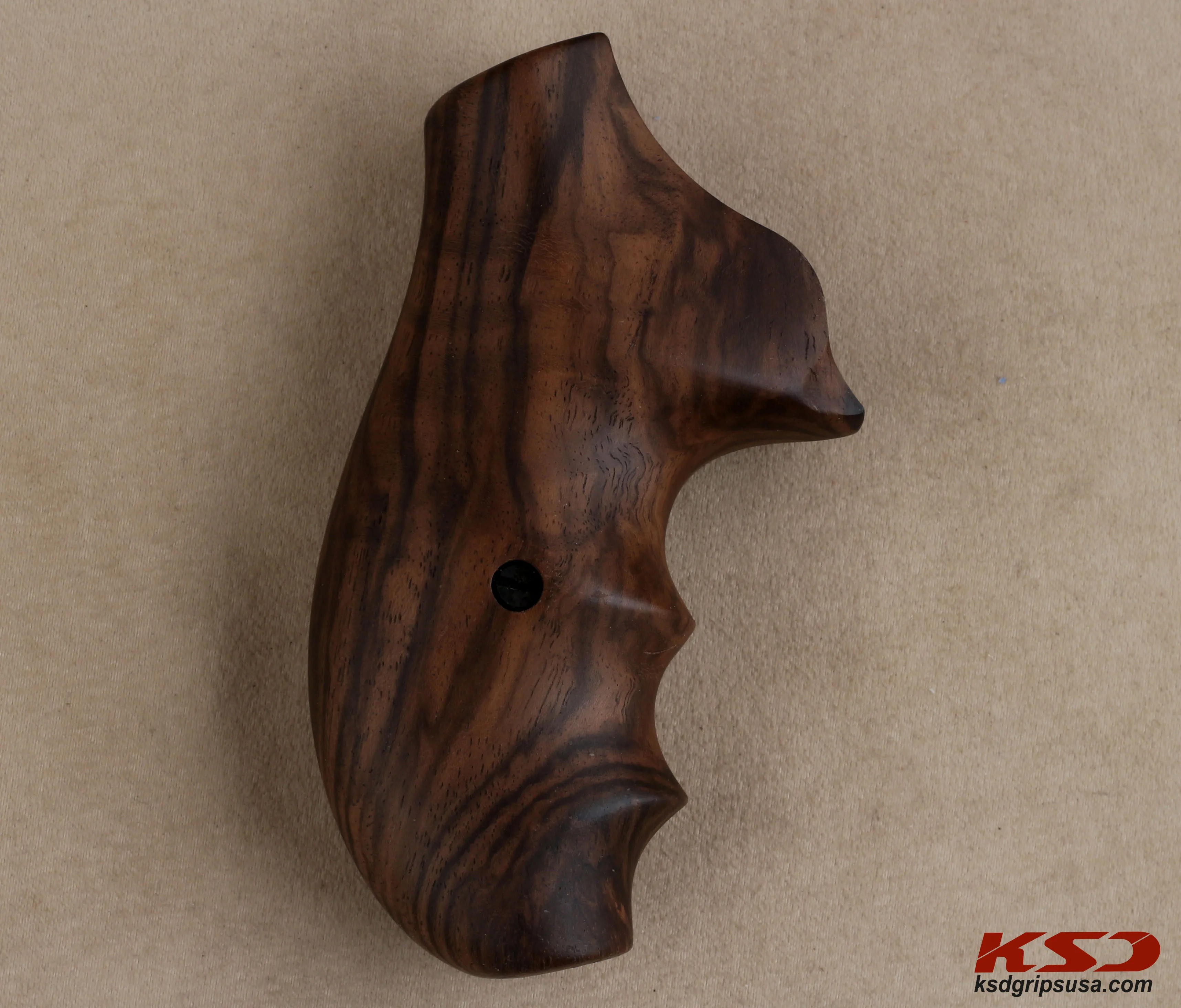 KSD Brand Ruger SP101 Compatible Root Walnut Grips