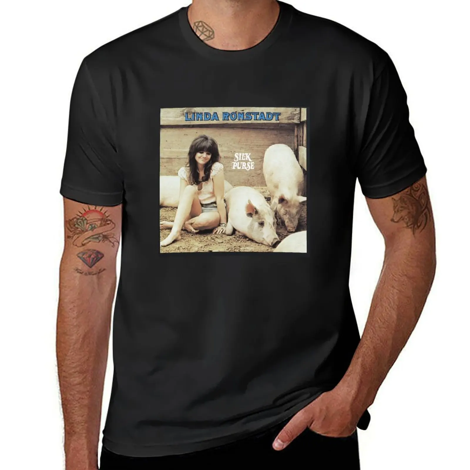 Linda Ronstadt - Long Long Time (Silk Purse) (1970) T-Shirt plain blanks cute clothes mens clothes