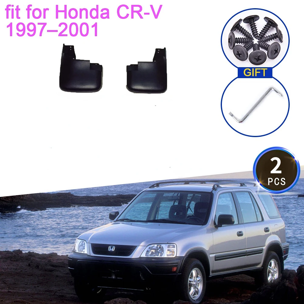 

Mudguards for Honda CRV CR-V 1997 1998 1999 2000 2001 MudFlaps Splash Guards Front Rear Wheels Fender Flare 4Pcs Car Accessories