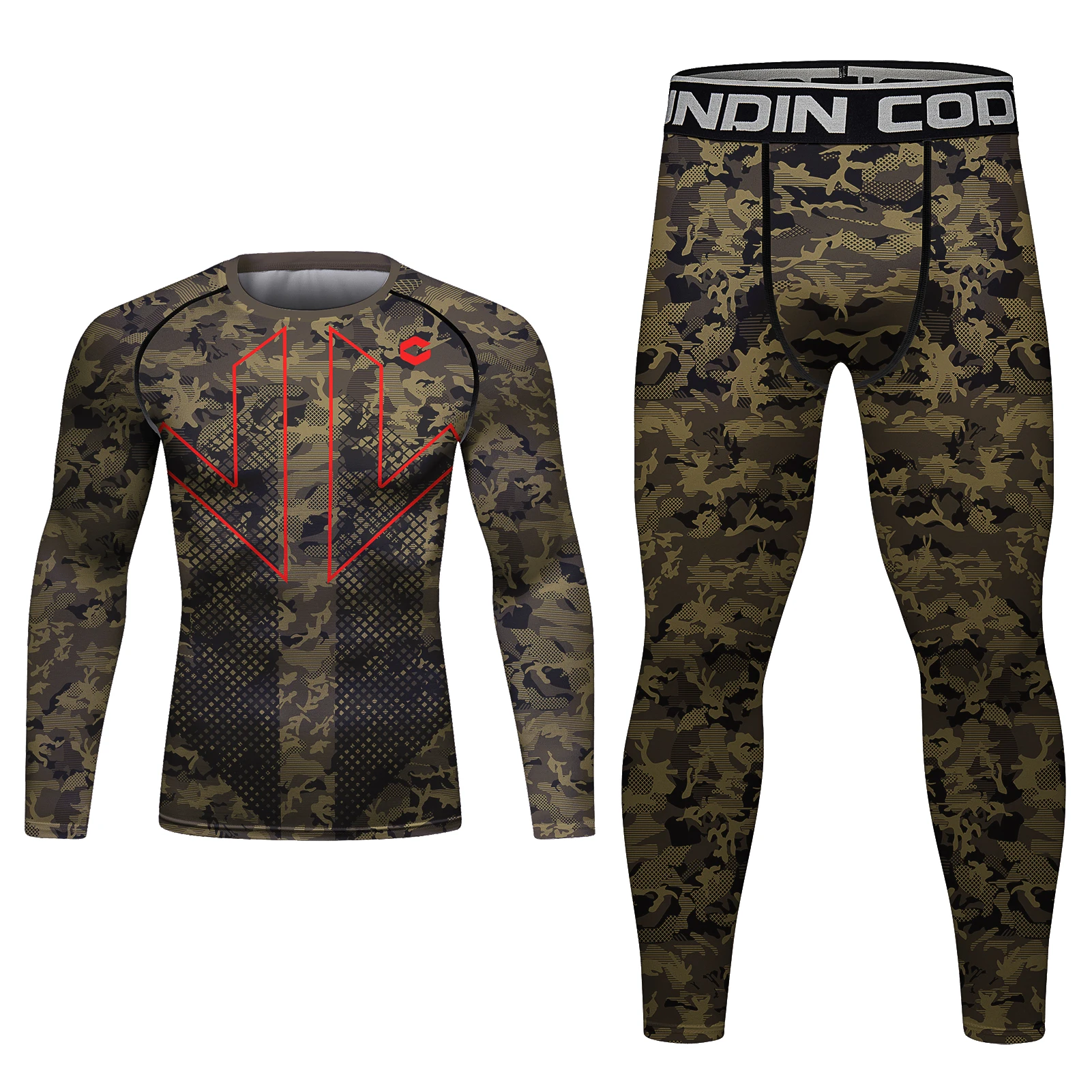 Chie Lundin Bjj-Conjunto de protección de erupción impreso personalizado, ropa deportiva de compresión, impresión 3d, diseño de su propio fabricante