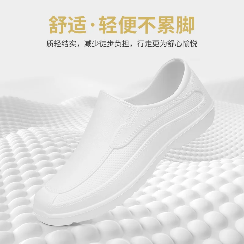 Men's Four Season Universal Rain Boots Commuting Anti Slip Waterproof Light Wear-Resistant Rubber Chef Work Shoes for Women 2026 view 5