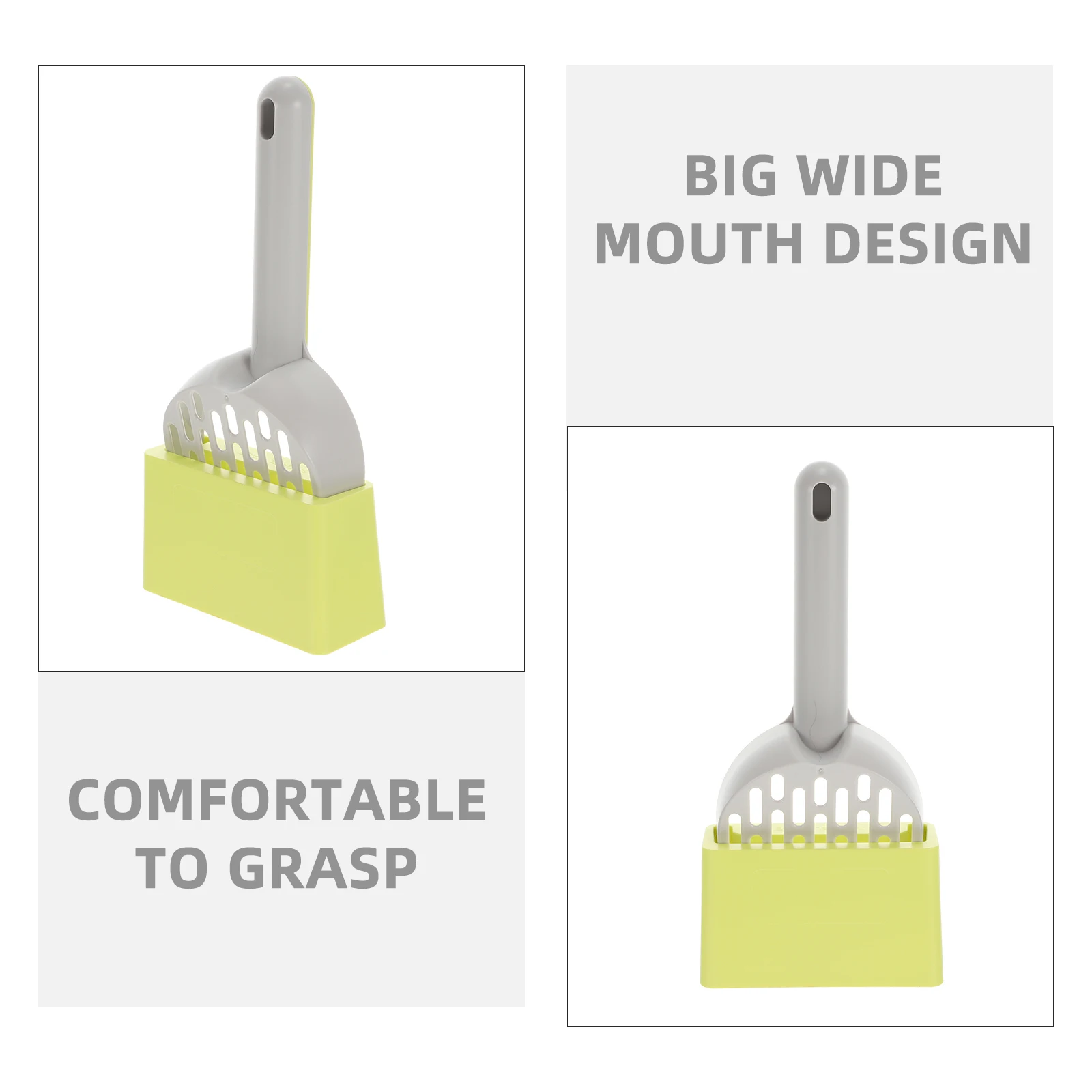 

Cat Litter Shovel Scoop with Caddy Lip Gloss Holder Abs Scooper Kitten Accessory