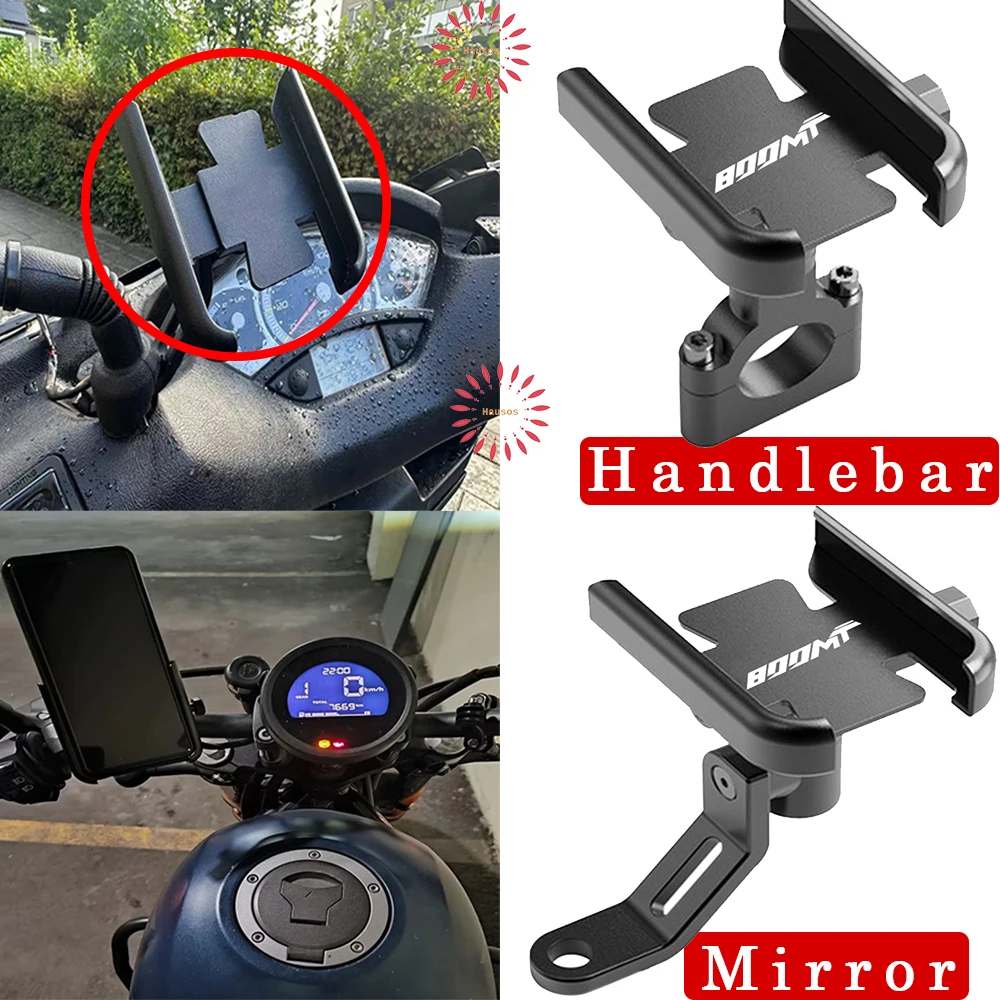

New For CFmoto 800MT 800 MT Motorcycle Accessories Widely Used Mobile Phone Holder Handlebar Mirror