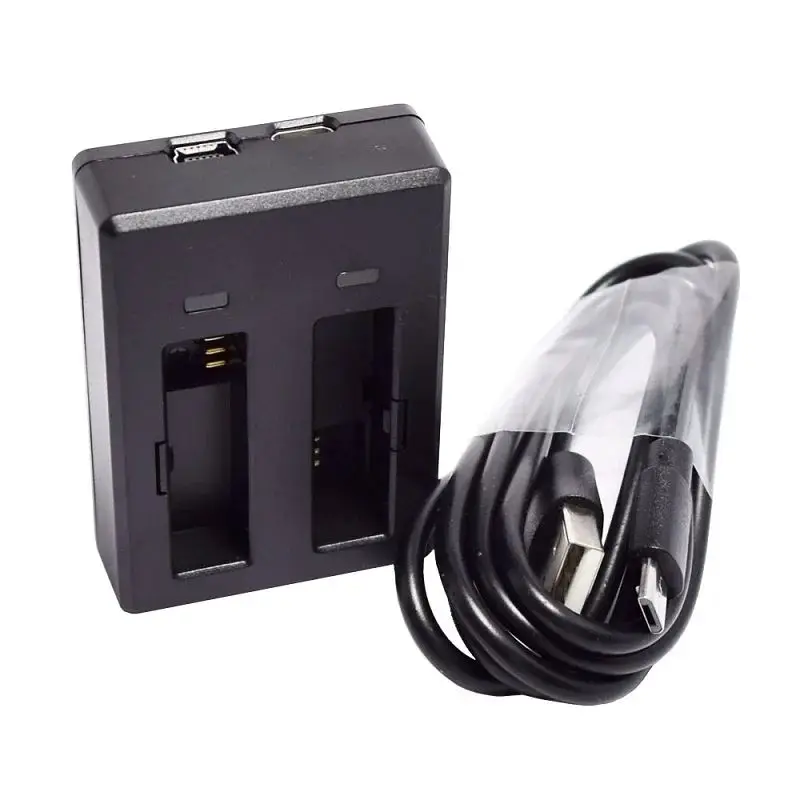 SJCAM M20 Accessories Battery Charger Dual Slot Charger 100% Original For SJCAM M20 Action Camera