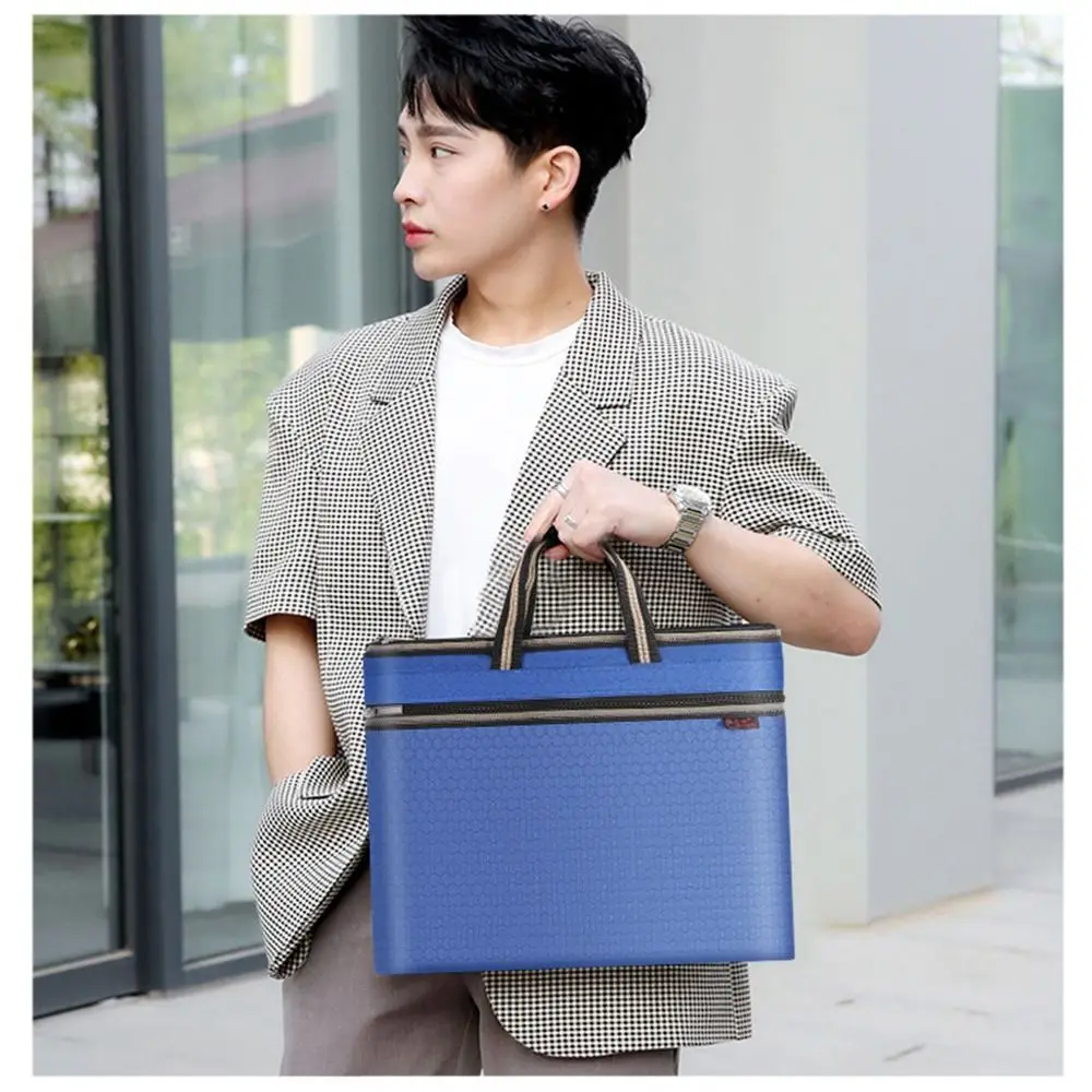 

Office Handbag Waterproof Briefcase Business Package File Folder A4 Document Bag Office & School Supplies