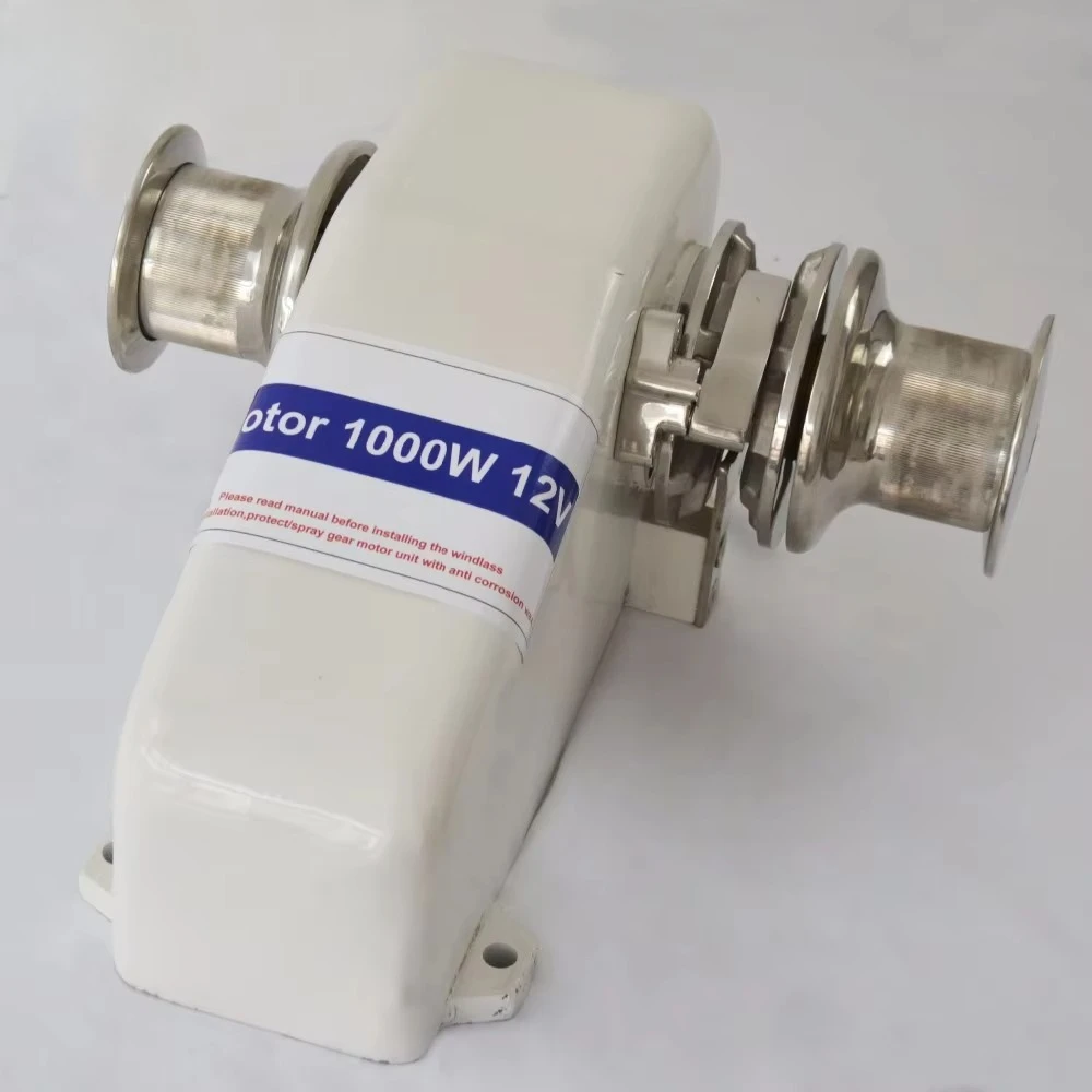 Chain Size(DIN766) 10mm Electric Anchor Windlass Horizontal Windlass 220V/380V  3000W Boat Anchor Winch