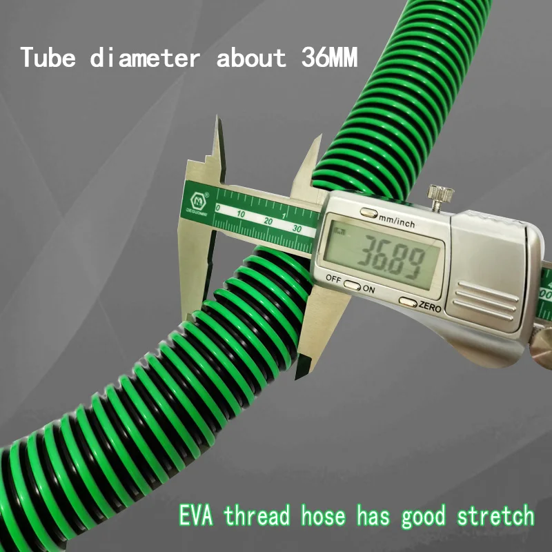 5 M Long Electric Vacuum Pipe For FESTOOL Dust Collection Bucket MIRKA Vacuum Cleaner FLEX Grinding Head Dry Mill