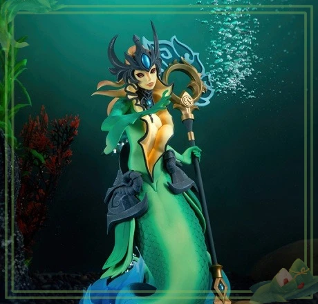 

League of Legends, LOL Tidal Wave Русалка Нами Средняя скульптура Кукла Украшение Игра Периферийные игрушки Подарок на складе