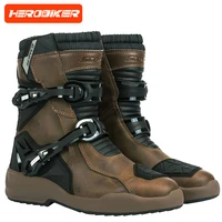 Botas de motociclismo impermeables y antideslizantes, zapatos de motociclismo todoterreno, botas deportivas para exteriores, equipo de equitación