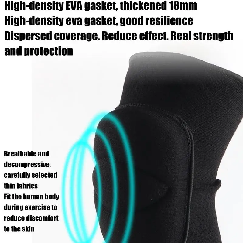 Knee Pads For Women Running Knee Sleeve Soft Knees Protective Brace For Volleyball Football Dance Yoga Tennis Running Cycling