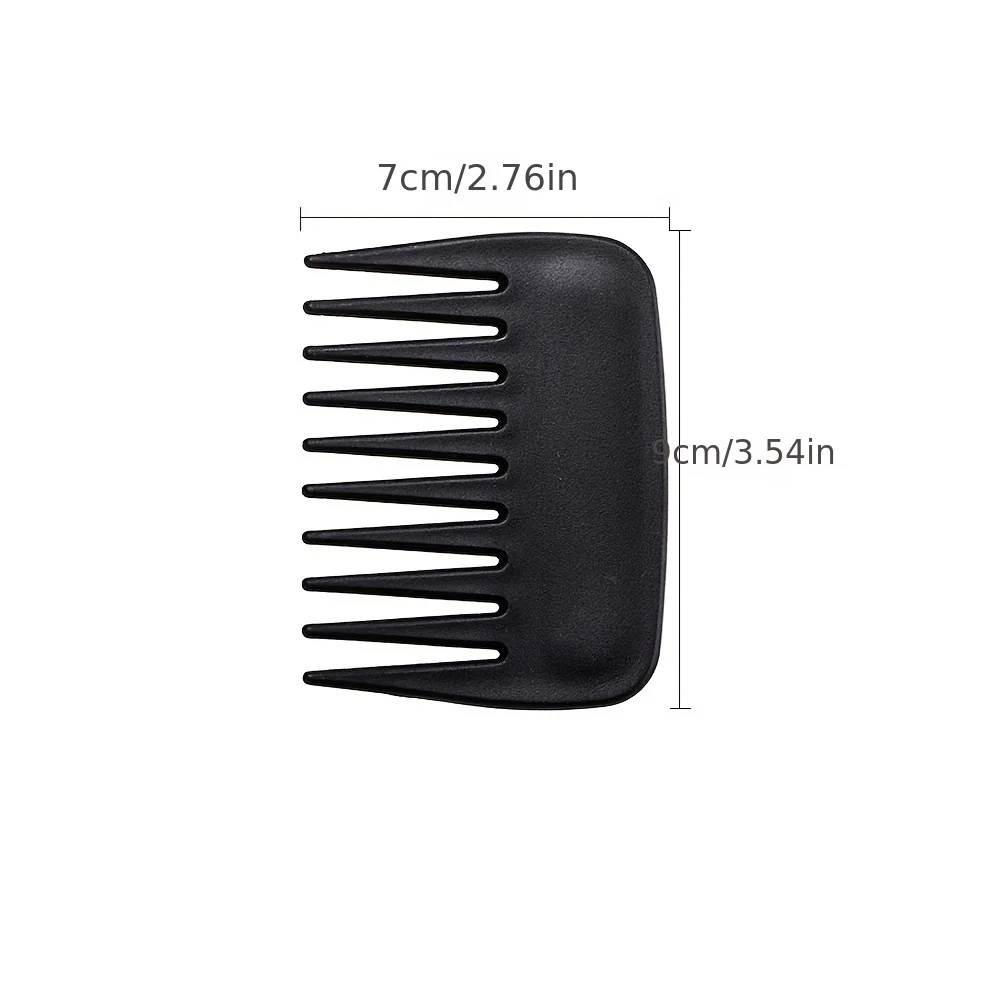 Wide Tooth Curl 1/2/3/4pcs Comb Detangling Comb Texture Comb For Curly Wet Wavy Thick Hair Wigs Salon Barber Hairstyle Tool