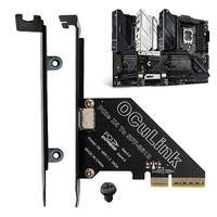 PCIe To SFF 8611&8612 Adapter Card PCI Express PCI-E X1 SSD Convert Card PCle4.0 PCIE X4 To Oculink SFF-8612 & 8611 Adapter