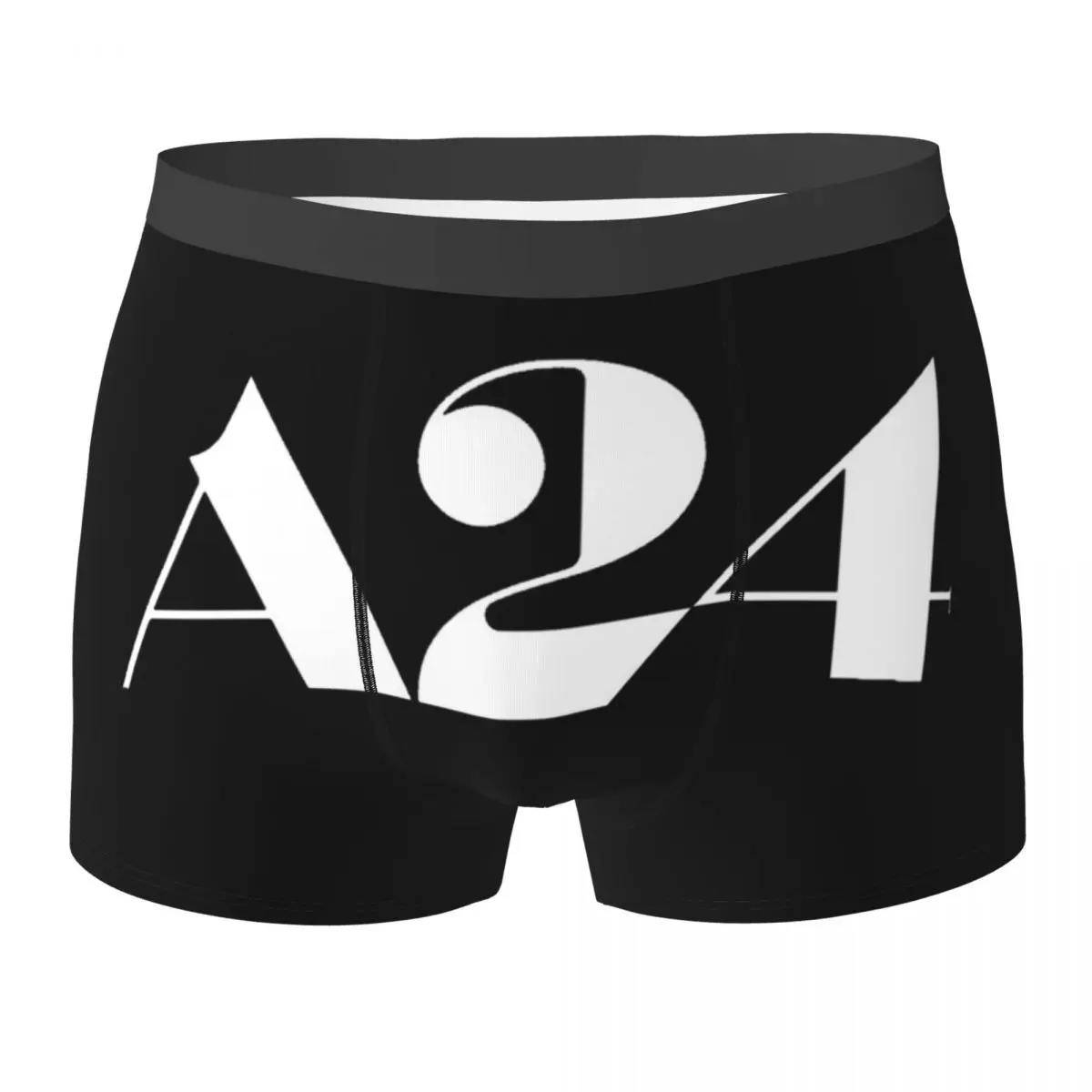 Boxer Underpants Shorts A24 White Logo Panties Men's Ventilate Underwear for Homme Man Boyfriend Gift