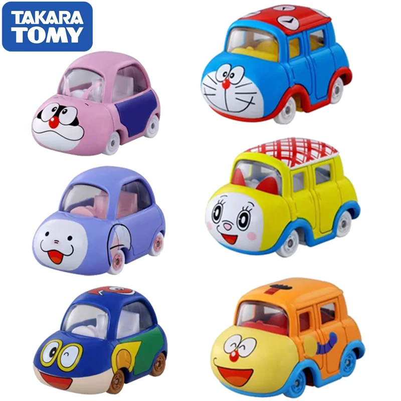 

TAKARA TOMY Tomica Doraemon 90th Anniversary Commemorative Set 6pcs/set Metal Die-cast Car Model Toy Boy Christmas Gift