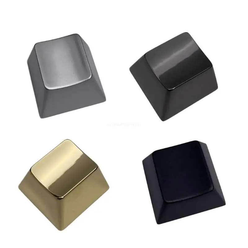 

Zinc Alloy Keycap Blank Metal Keycap 1PC For Mechanical Keyboards Customization DropShipping