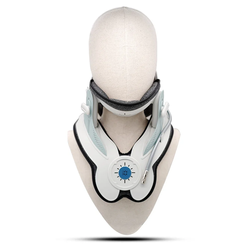 New product 2023  popular Inflatable Adjustable Penumatic Cervical Collar Pain Relief Neck Cervical Traction Device