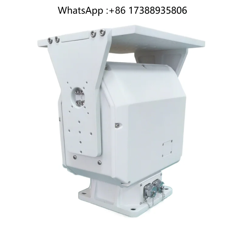 Self-Braking Pan Tilt Unit 50kg VT-H50 Electromagnetic Failsafe Brake Remote Control IP66 Protection Vertical Load Holding 360