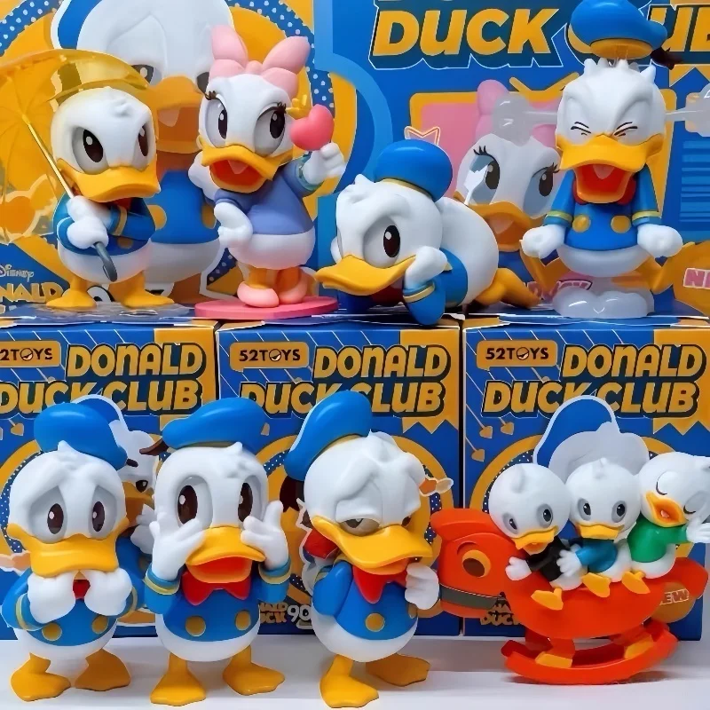 

Disney 52TOYS слепая коробка Дональд Дак клуб серии Mystery Box аниме фигурка кукла на заказ Коллекционная игрушка орнамент подарок на день рождения